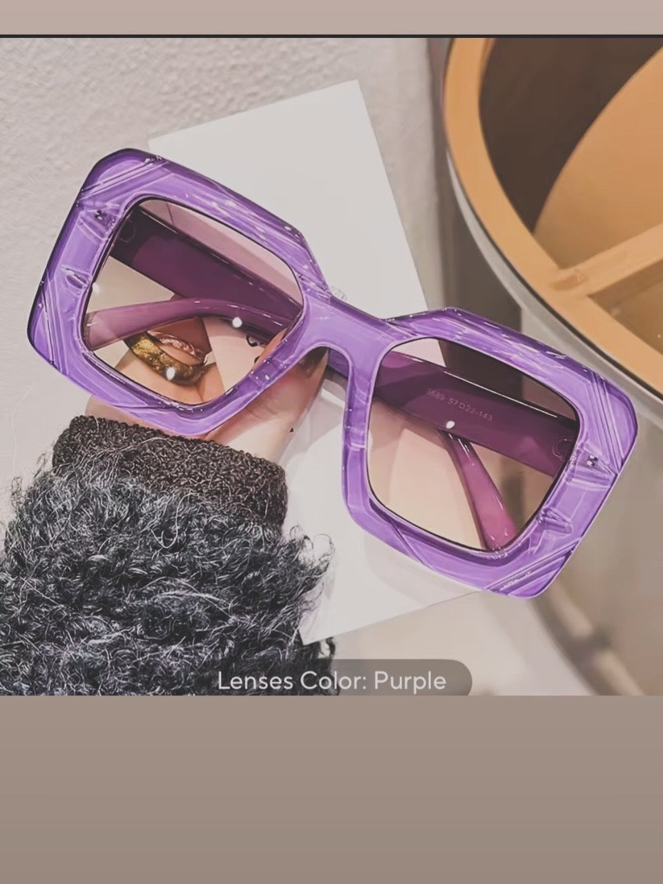 Princess Purple Sunglasses