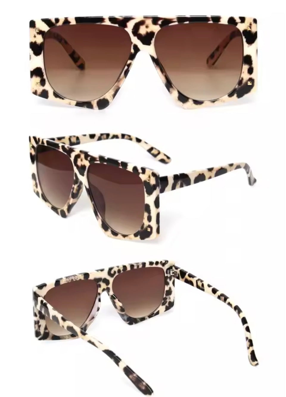 Cheetah Print Sunglasses