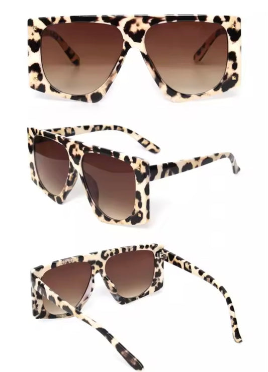 Cheetah Print Sunglasses