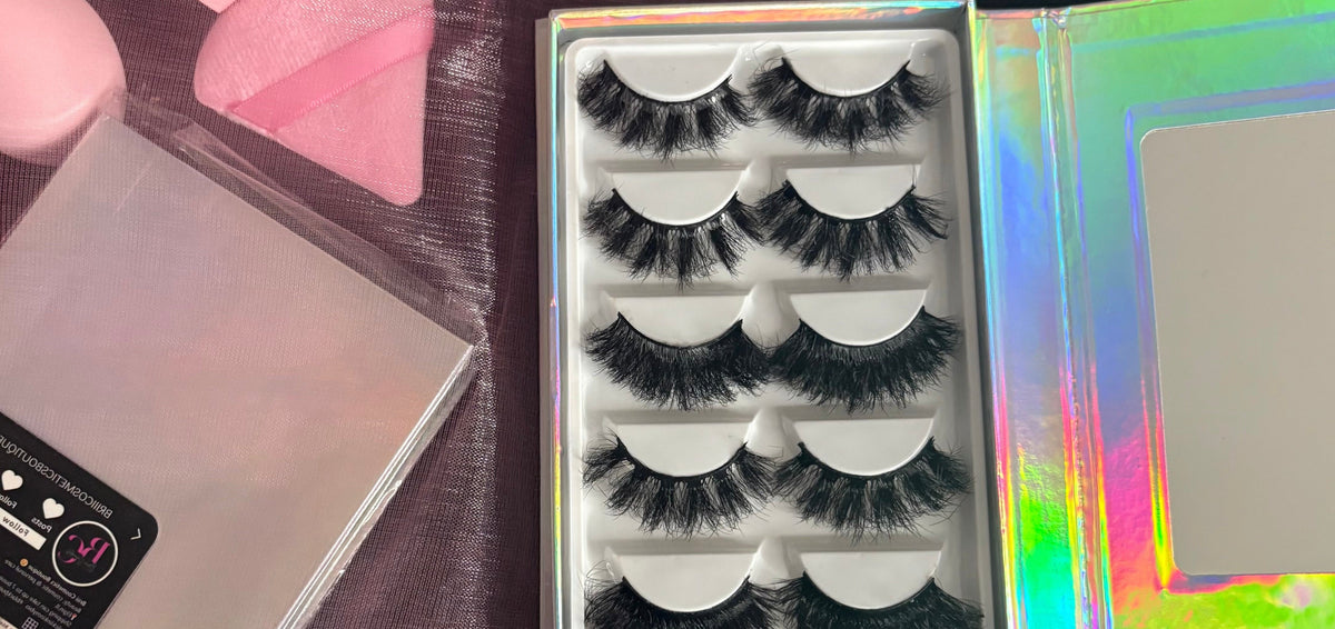 “The Whole Package” False Mink Eyelash Book