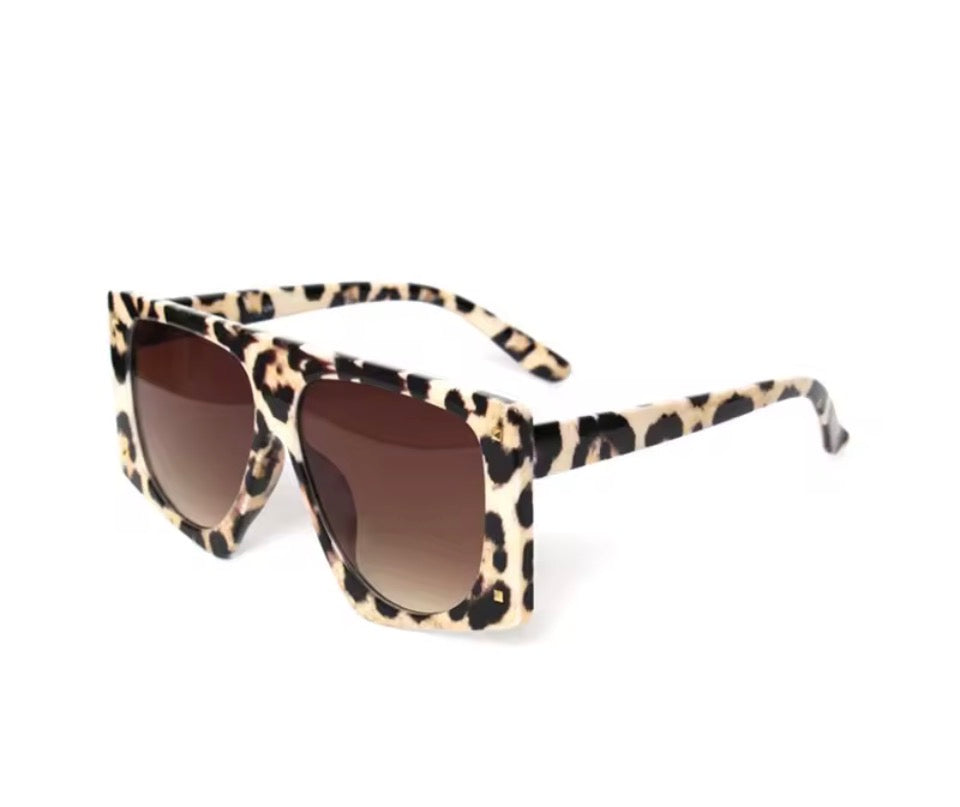 Cheetah Print Sunglasses